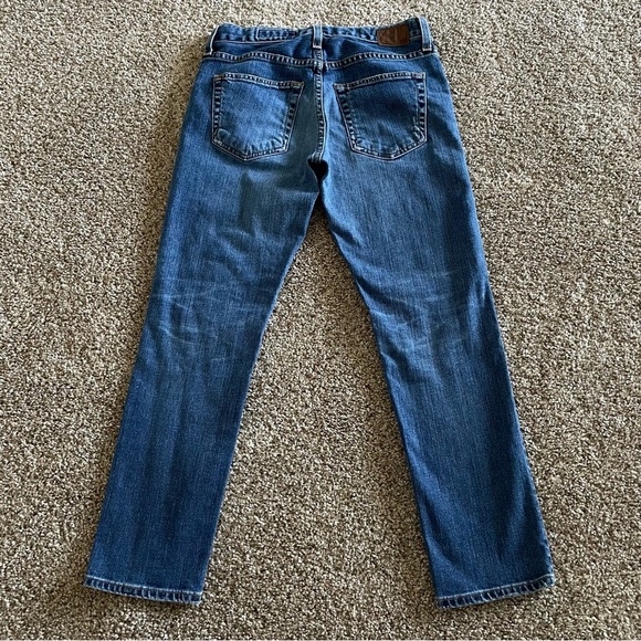 AG Adriano Goldschmied Ex Boyfriend Sloughy Slim Jeans Womens 25 R Ripped Grunge - Picture 8 of 16